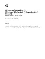 hp probook 4310s 4311s